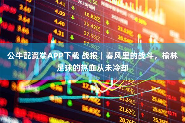 公牛配资端APP下载 战报｜春风里的战斗，榆林足球的热血从未冷却